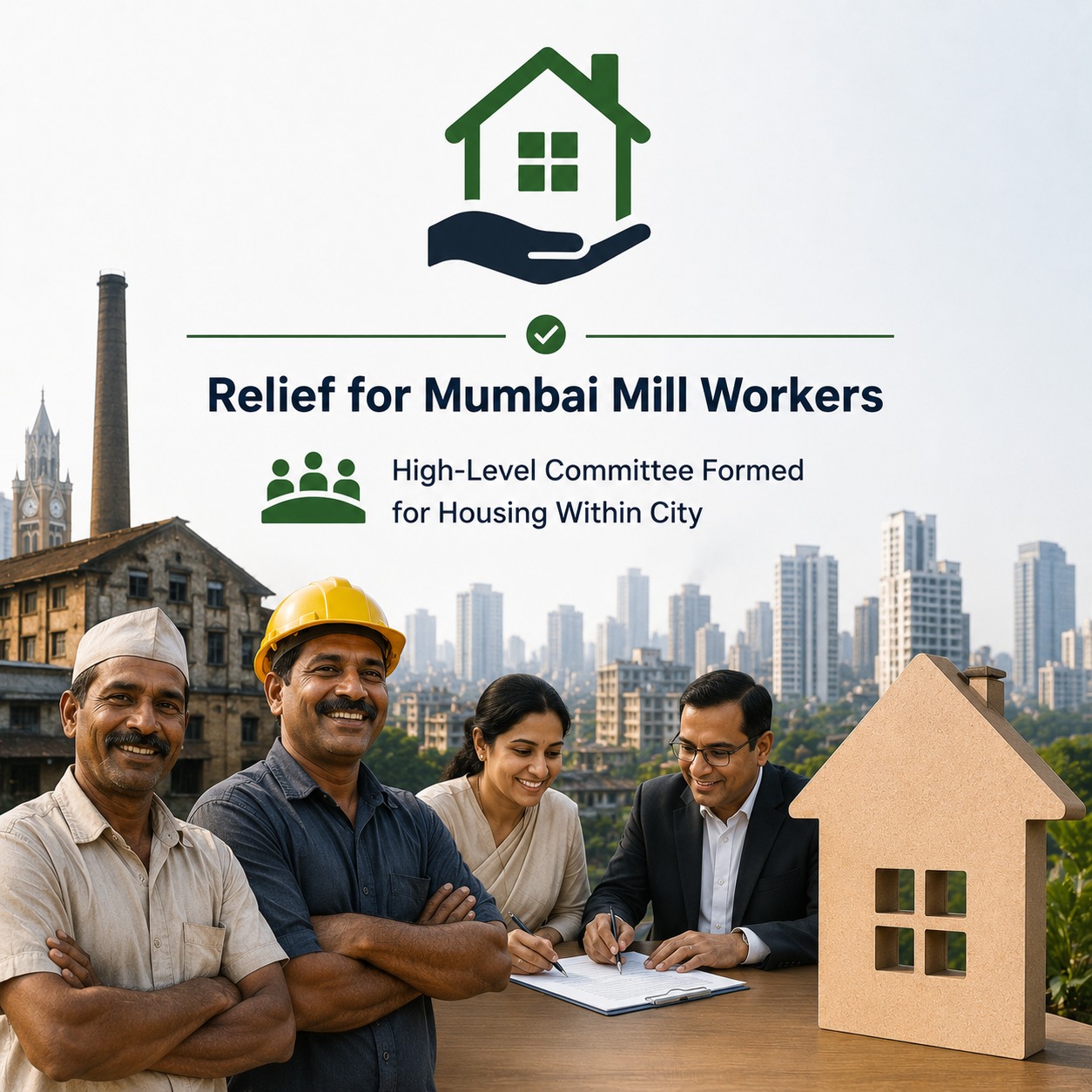 Big Relief for Mumbai Mill Workers as Government Forms High-Level Committee to Find Housing Within City